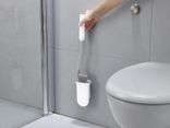 Силиконовый ершик для унитаза подвесной Joseph Joseph Flex Steel Wall-mounted Toilet Brush - White 70528 70528 фото 6