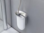 Силиконовый ершик для унитаза подвесной Joseph Joseph Flex Steel Wall-mounted Toilet Brush - White 70528 70528 фото 5