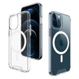 ЧОХОЛ ДЛЯ СМАРТФОНА SPACE MAGNETIC FOR APPLE IPHONE 15 TRANSPARENT SpaceMAG15Clear фото 2