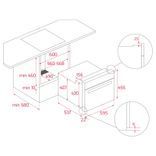 ДУХОВА ШАФА TEKA HLC 8400 BK ЧОРНЕ СКЛО, БЕЗ РАМКИ 111130003 HLC 8400 BK фото 3