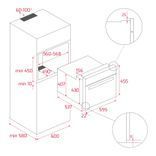 ДУХОВА ШАФА TEKA HLC 8400 BK ЧОРНЕ СКЛО, БЕЗ РАМКИ 111130003 HLC 8400 BK фото 2