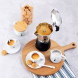 Гейзерна кавоварка Bialetti Brikka на 4 чашки 150 мл Срібляста (0007328) 0007328 фото 6