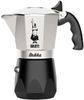 Гейзерна кавоварка Bialetti Brikka на 4 чашки 150 мл Срібляста (0007328) 0007328 фото