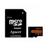 Карта пам'яті Apacer microSDXC UHS-I U3 512GB V30 A2 адаптер +SD (AP512GMCSX10U8-R) AP512GMCSX10U8-R фото 1