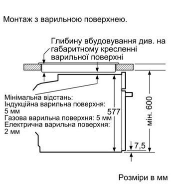 Духова шафа електрична BOSCH HBF534EW0Q HBF534EW0Q фото