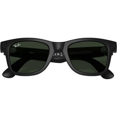 Ray-Ban Meta Wayfarer Standard - Matte Black / Clear to Graphite Green Transitions (RW4006 601S1M 50-22) RW4006 601S1M 50-22 фото