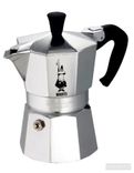 Гейзерна кавоварка "Moka express" на 3 чашки Bialetti MOKA EXPRESS, сріблястий MOKA EXPRESS 3 фото 3
