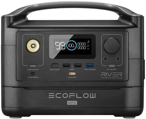 Зарядна станція EcoFlow RIVER Max (576 Вт·год)  RIVER Max фото