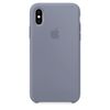 Silicone Case for iPhone XS Max - Lavender Gray