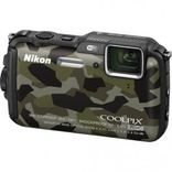 Фотоаппарат Nikon CoolPix AW120 (Camouflage) 12620 фото 1