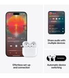 Навушники Apple AirPods 4 (MXP63ZE/A) White MXP63ZE/A фото 6