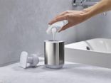 Гігієнічний дозатор для рідкого мила Joseph Joseph Presto Steel Soap Dispenser - White 70532 70532 фото 8