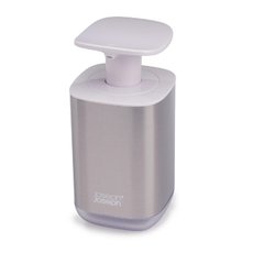 Гігієнічний дозатор для рідкого мила Joseph Joseph Presto Steel Soap Dispenser - White 70532 70532 фото