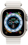Apple Watch Ultra 49mm Titanium Case with White Ocean Band Ultra/6 фото 2