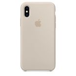 Silicone Case for iPhone XS Max - Stone 1321454 фото 1