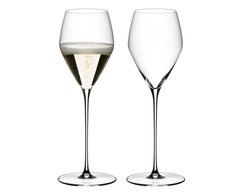 Набор из 2-х бокалов для шампанского Champagne Glass, объем: 327 мл, высота: 247 мм, хрусталь, серия Veloce, 6330/28, Riedel 6330/28 фото