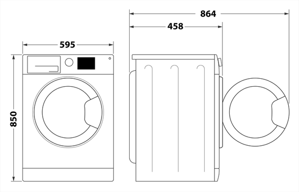 Пральна машина WHIRLPOOL WRBSS 6239 W UA WRBSS 6239 W UA фото