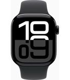 Apple Watch Series 10 GPS 42mm Jet Black Aluminium Case with Black Sport Band - S/M (MWWE3QH/A) MWWE3QH/A фото 2