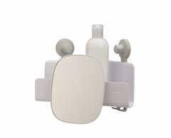 Полиця для душових кабін з регульованим дзеркалом Joseph Joseph EASYSTORE, білий (70549)
