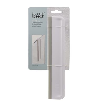 Компактная щетка для душа Joseph Joseph EasyStore Compact Shower Squeegee - Grey/White 70535 70535 фото