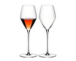 Набір з 2-х бокалів для вина Rose (Розе), об'єм: 322 мл, висота: 247 мм, кришталь, серія Veloce, 6330/55, Riedel 6330/55 фото 1