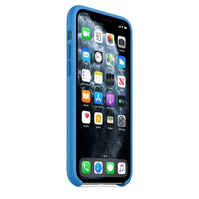 Чохол для iPhone 11 Pro Max Silicone Case - Surf Blue qe51223 фото