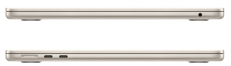 Apple MacBook Air M2 Chip 13" 8/256GB Starlight MLY13 фото