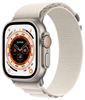 Apple Watch Ultra 49mm Titanium Case with Starlight Alpine Loop Ultra/7 фото