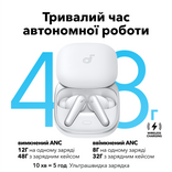 Навушники ANKER SoundСore Liberty 5 White A3957G21 фото 11