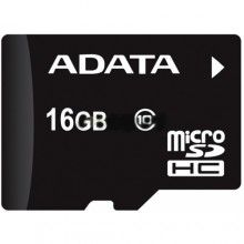 Карта пам'яті A-Data microSDHC 16GB Class 10 AUSDH16GUICL10-RA1 фото
