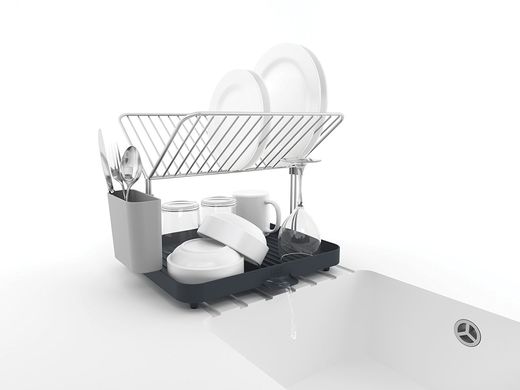 2-уровневая сушилка для посуды савтоматическим сливом воды Joseph Joseph CLEANING AND ORGANISATION 85084 85084 фото