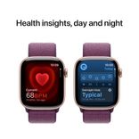 Apple Watch Series 10 GPS 42mm Rose Gold Aluminium Case with Plum Sport Loop (MWWK3QH/A) MWWK3QH/A фото 5