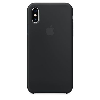 Silicone Case for iPhone XS Max - Black 1321548 фото