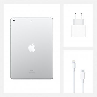 Apple iPad 8 10.2" 128Gb Wi-Fi Silver (MYLE2) 2020 MYLE2 фото