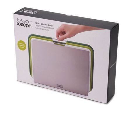 Набір з 3-х обробних дощок зі стійкою Joseph Joseph Nest Chop 60164 60164 фото