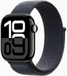 Apple Watch Series 10 GPS 42mm Jet Black Aluminium Case with Ink Sport Loop (MWWG3QH/A) MWWG3QH/A фото 1