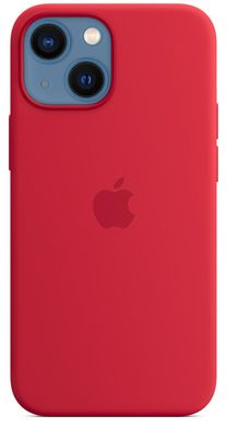 Чохол iPhone 13 mini Silicone Case with MagSafe (PRODUCT)RED MM233ZE/A MM233ZE/A фото