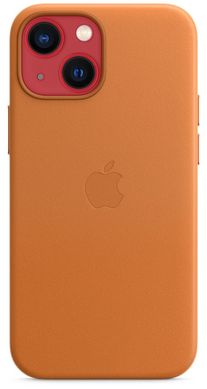 Чехол iPhone 13 mini Leather Case with MagSafe (Golden Brown) MM0D3ZE/A MM0D3ZE/A фото