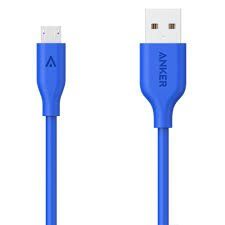 Кабель ANKER Powerline Micro USB - 0.9m V3 (White/Red/Space Gray/Blue/Black) 6301583 фото