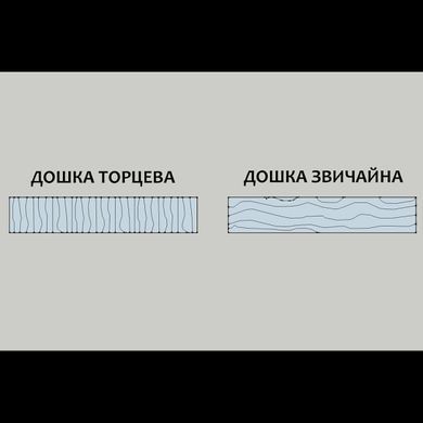 Дошка 32,5х36,5см торцева обробна, товщина 4,5см, вага 2,82кг (8878) 8878 фото