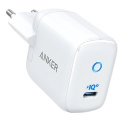 Сетевая зарядка ANKER PowerPort III Mini 1 - 30W PowerIQ3.0 (White)