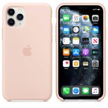 Чехол для iPhone 11 Pro Max Silicone Case - Pink Sand qe51229 фото 1
