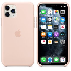 Чехол для iPhone 11 Pro Max Silicone Case - Pink Sand qe51229 фото