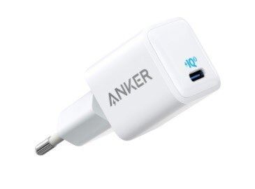Мережева зарядка ANKER PowerPort III Nano 18W USB-C (Білий) 6595761 фото