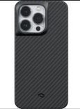 Чохол - накладка Pitaka MagEZ Case Pro 3 for iPhone 14 Pro Max, Twill Black/Grey (KI1401PM) KI1401PM фото 7