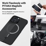 Чехол - накладка Pitaka MagEZ Case Pro 3 for iPhone 14 Pro Max, Twill Black/Grey (KI1401PM) KI1401PM фото 9