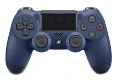 Джойстик DualShock 4 для Sony PS4 (Midnight Blue)