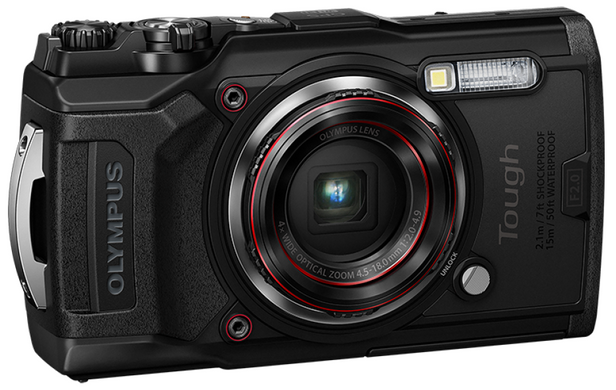 Цифрова камера OLYMPUS TG-6 чорний TG-6 Bl фото