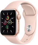 Apple Watch SE 40mm Gold Aluminum Case with Pink Sand Sport Band MYDN2 MYDN2 фото 1