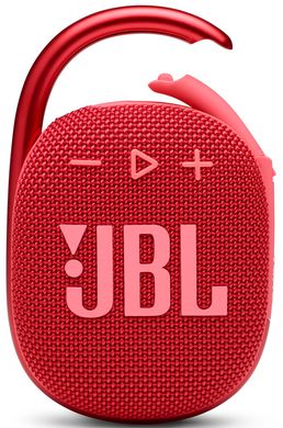 Портативна акустика JBL Clip 4 Red (JBLCLIP4RED) JBLCLIP4RED фото